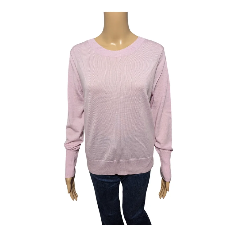 J. Crew Merino Wool Wrapped Back Pullover Sweater M